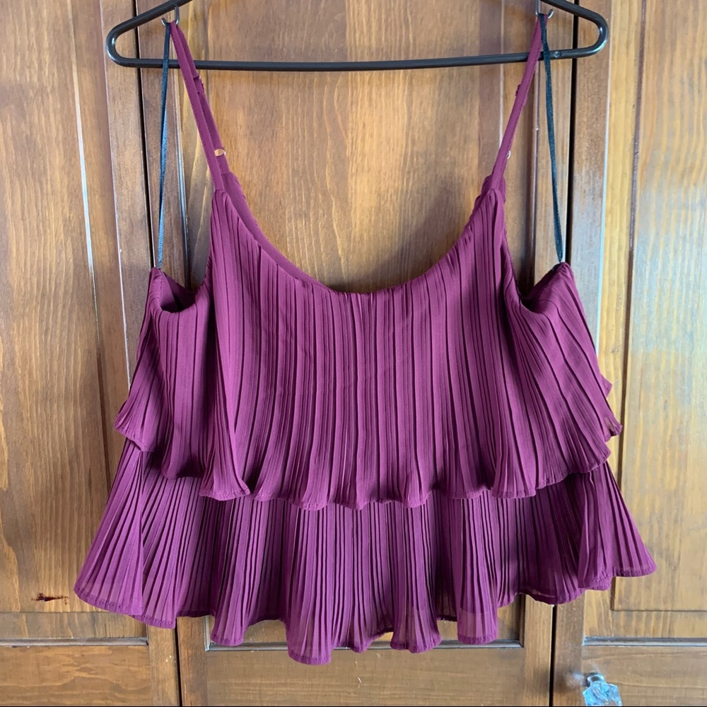 FashionNova Ruffle Tank